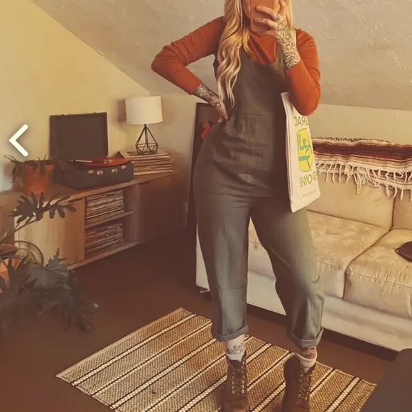 Pana Mina jumpsuit moss green size M - Picture 7 of 10